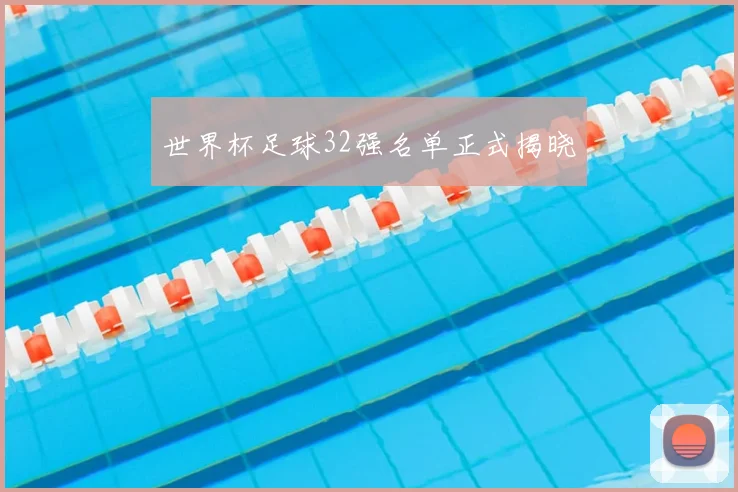 世界杯足球32强名单正式揭晓